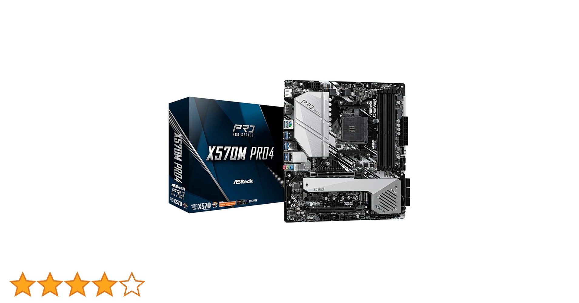 Amazon | ASRock マザーボード X570 M Pro4 AMD Ryzen 5000 シリーズ Amazon | ASRock マザーボード X570 M Pro4 AMD Ryzen 5000 シリーズ